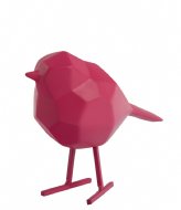 Present Time Statue Origami Bird Small Bright Pink (PT3335BP)