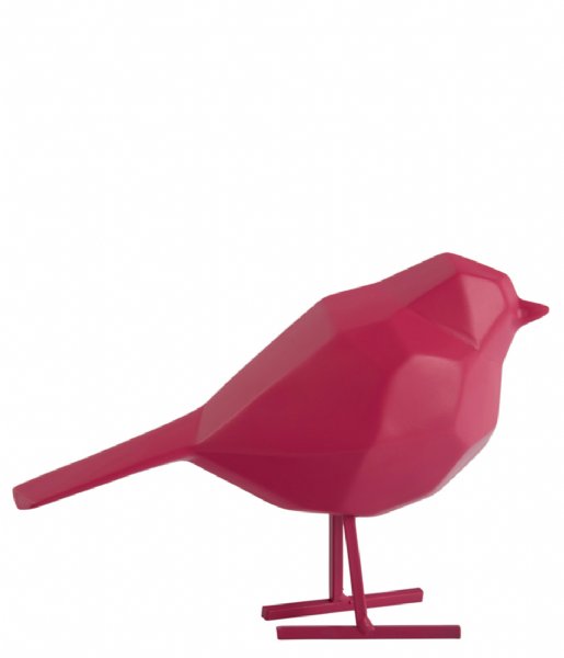 Present Time  Statue Origami Bird Small Bright Pink (PT3335BP)