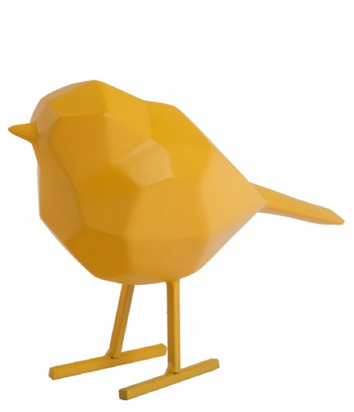 Present Time  Statue Origami Bird Small Bright Yellow (PT3335BY)