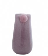 Present Time Vase Bolita Glass Medium Soft Purple Soft Pink (PT4153PU)