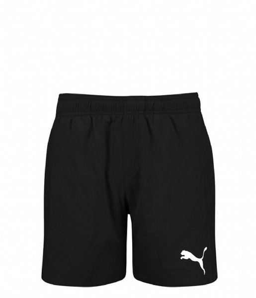 Puma  Swim Boys Medium Length Shorts 1P Black (001)