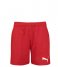 PumaSwim Boys Medium Length Shorts 1P Red (003)