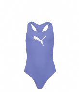Puma Swim Girls Racerback Swimsuit 1P Purple Magic (007)