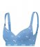 Puma  Cat Logo Padded Top Women 1P Hang Placid Blue (004)