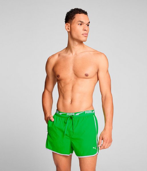 Puma  Swim Men Track Short Shorts Green (002)