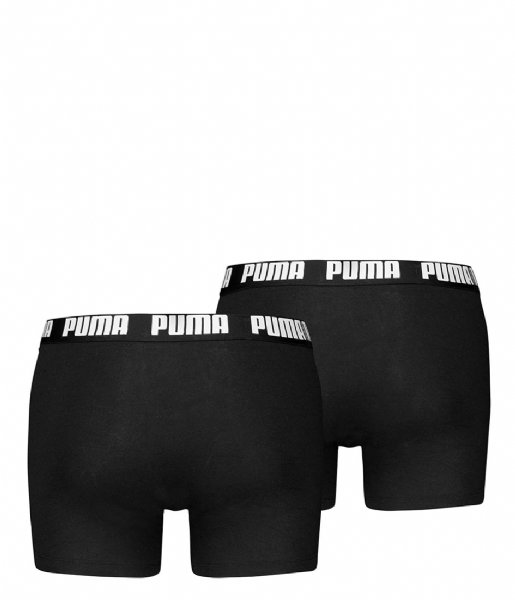 Puma  Everyday Basic Boxer 2-Pack Black - Black (001)