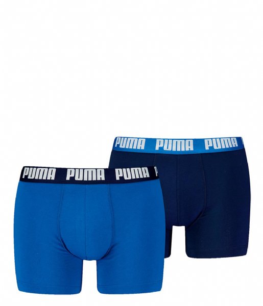 Puma  Everyday Basic Boxer 2-Pack True Blue (005)
