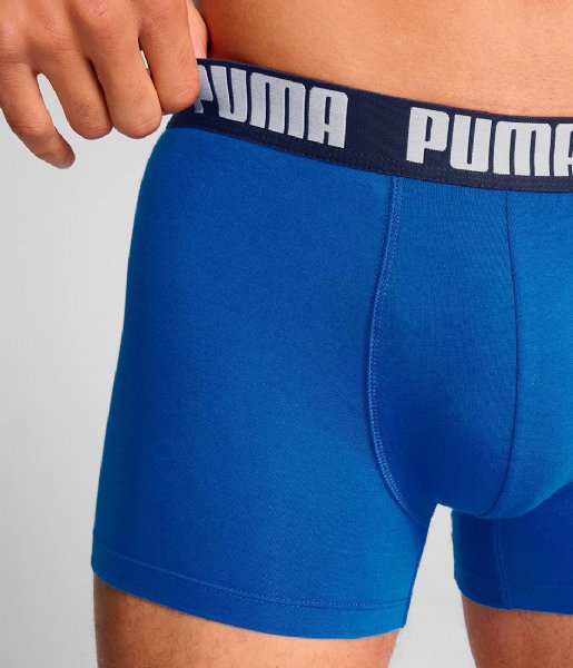 Puma  Everyday Basic Boxer 2-Pack True Blue (005)
