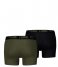 Puma  Everyday Basic Boxer 2-Pack Forest (014)