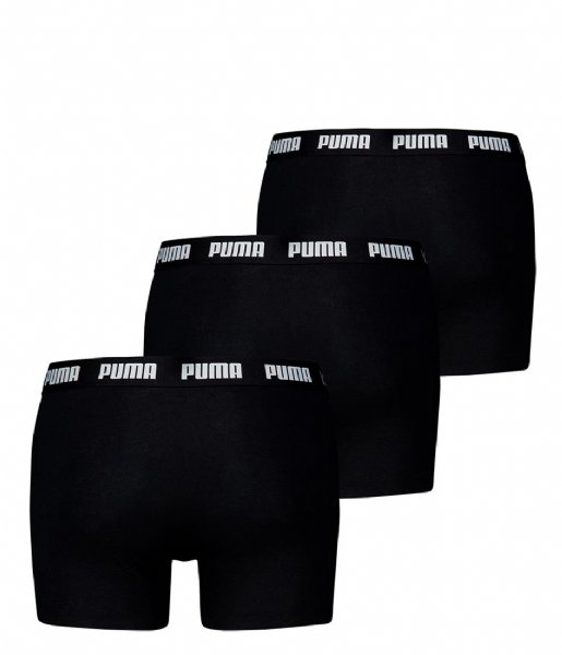 Puma  Everyday Boxer 3-Pack Black (001)