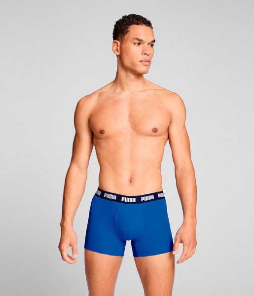 Puma  Everyday Boxer 3-Pack Blue Combo (004)