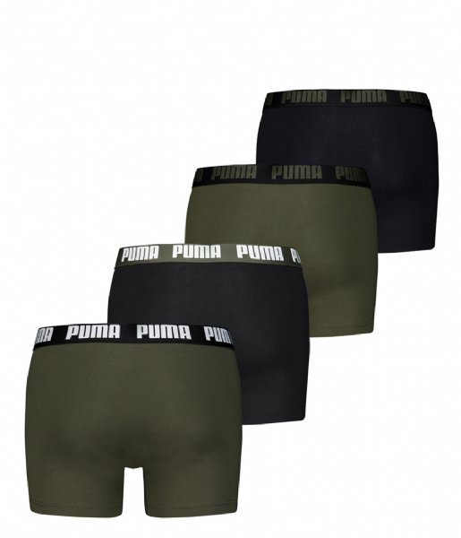 Puma  Everyday Boxer 4-Pack Forest Night Combo (007)