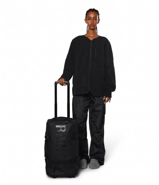 Rains Walizki na bagaż podręczny Travel Bag Small Black (01)