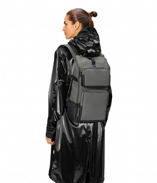 Rains  Trail Cargo Backpack W3 Grey (13)