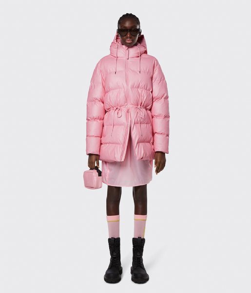 Rains  Puffer W Jacket Pink Sky (20)