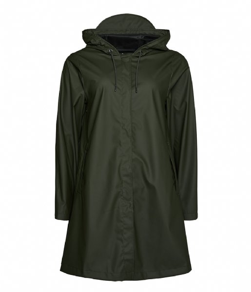 Rains  A-Line Jacket Green (03)