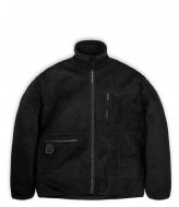 Rains Heavy Fleece Jacket Black (1)
