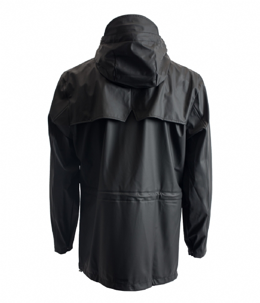 Rains Regenjas Four Pocket Jacket black (01) Rains Regenjas Four Pocket Jacket black (01)
