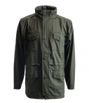 Rains Regenjassen Four Pocket Jacket Groen rains kopen in de aanbieding Rains Regenjassen Four Pocket Jacket Groen rains kopen in de aanbieding