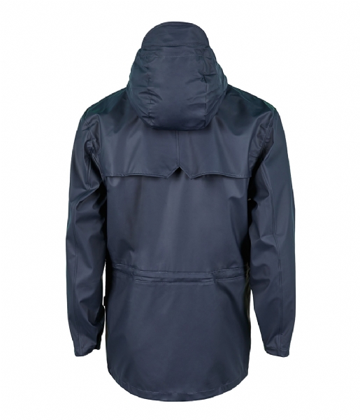 Rains Regenjas Four Pocket Jacket blue (02) Rains Regenjas Four Pocket Jacket blue (02)
