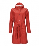 Rains Regenjassen Curve Jacket Rood rains kopen in de aanbieding Rains Regenjassen Curve Jacket Rood rains kopen in de aanbieding