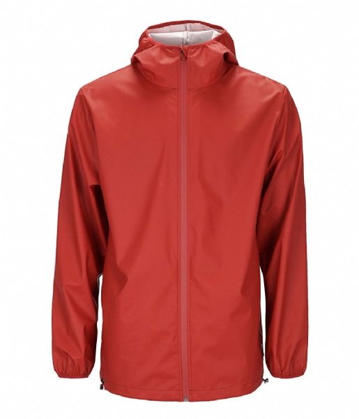 Rains Regenjas Base Jacket scarlet (20) Rains Regenjas Base Jacket scarlet (20)
