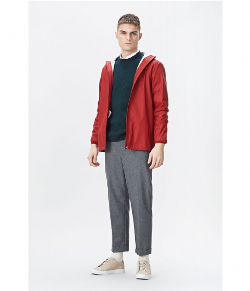 Rains Regenjas Base Jacket scarlet (20) Rains Regenjas Base Jacket scarlet (20)
