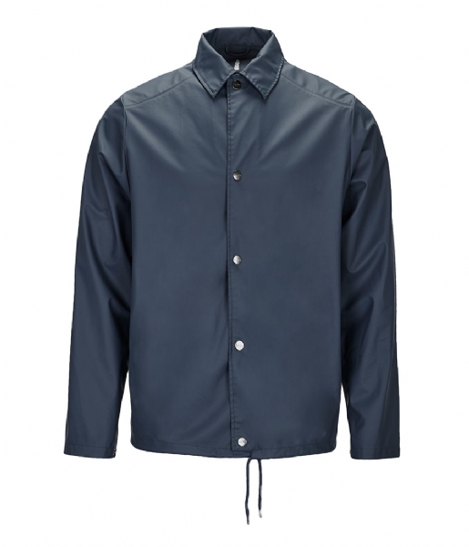 Rains Regenjas Coach Jacket blue (02) Rains Regenjas Coach Jacket blue (02)