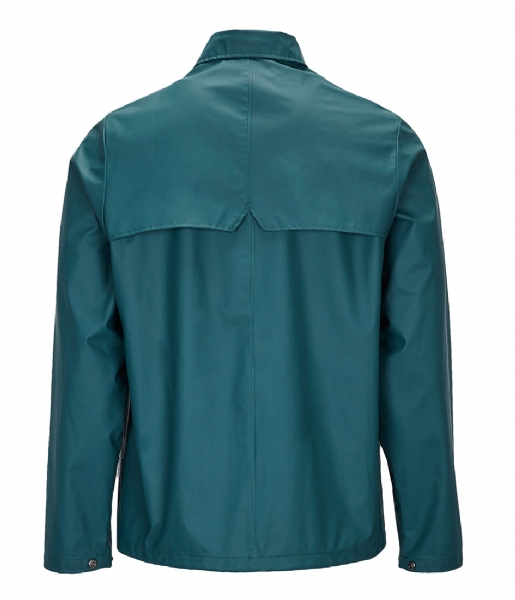 Rains Regenjas Coach Jacket dark teal (40) Rains Regenjas Coach Jacket dark teal (40)