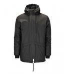 Rains Regenjassen N3 Parka Zwart rains kopen in de aanbieding