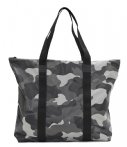 Rains Handtassen Aop Tote Bag Bruin rains kopen in de aanbieding