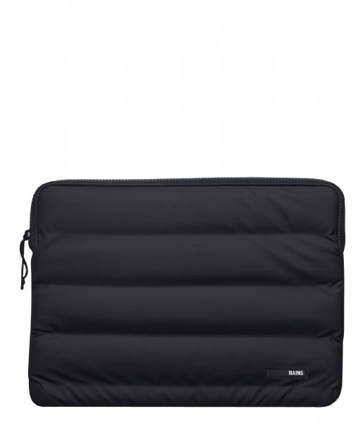 Rains  Laptop Cover Quilted 13 Inch Black (01)