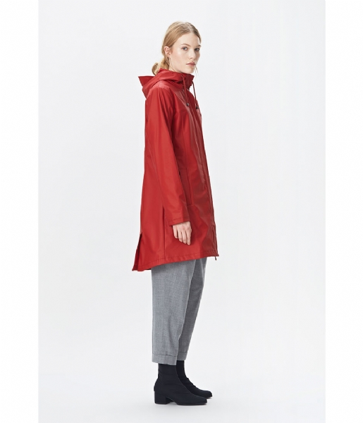Rains Regenjas Firn Jacket scarlet (20) Rains Regenjas Firn Jacket scarlet (20)