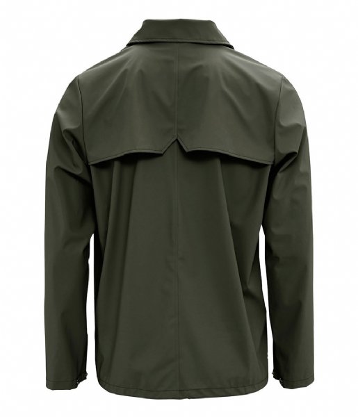 Rains Regenjas Coach Jacket green (03) Rains Regenjas Coach Jacket green (03)