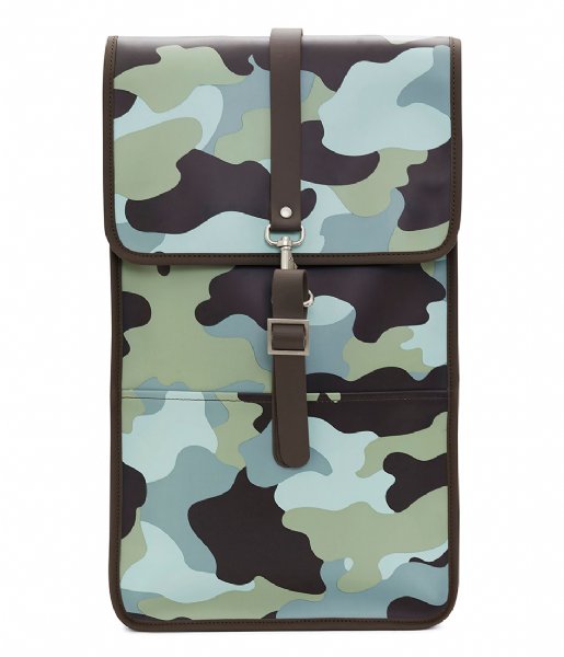 Rains Laptop rugzak AOP Backpack 13 Inch sea camo (70) Rains Laptop rugzak AOP Backpack 13 Inch sea camo (70)