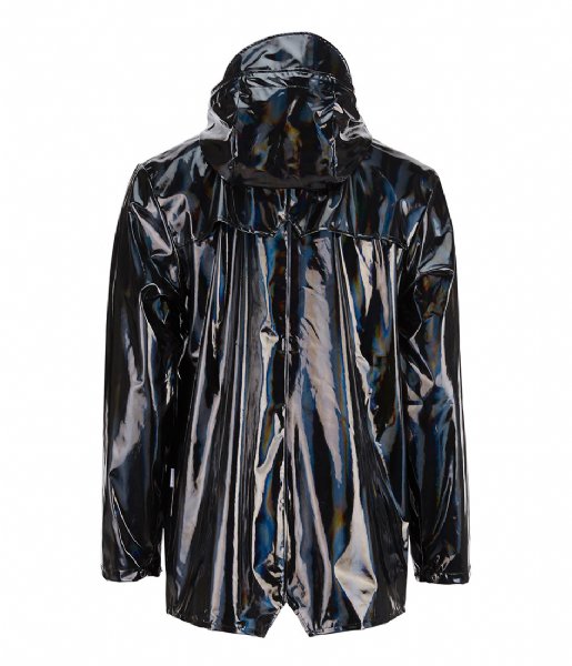 Rains  Holographic Jacket holographic black (25)