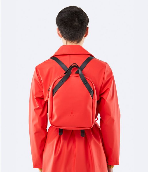 Rains  Backpack Go red (08)