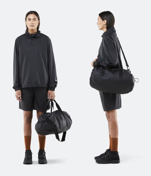 Rains Reistas Ultralight Duffel Black (01) Rains Reistas Ultralight Duffel Black (01)