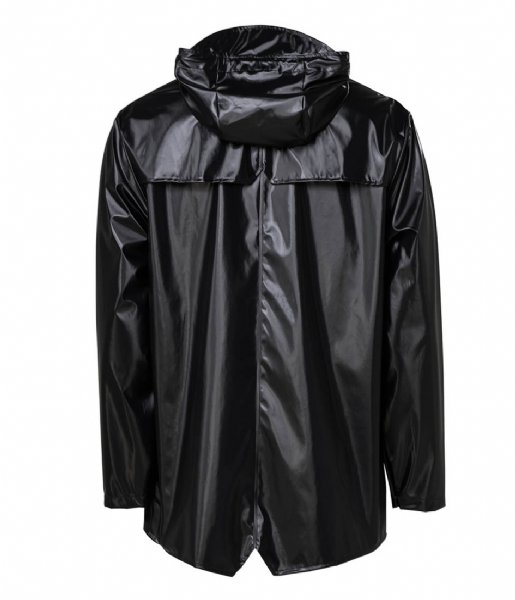 Rains  Jacket Shiny Black (76)