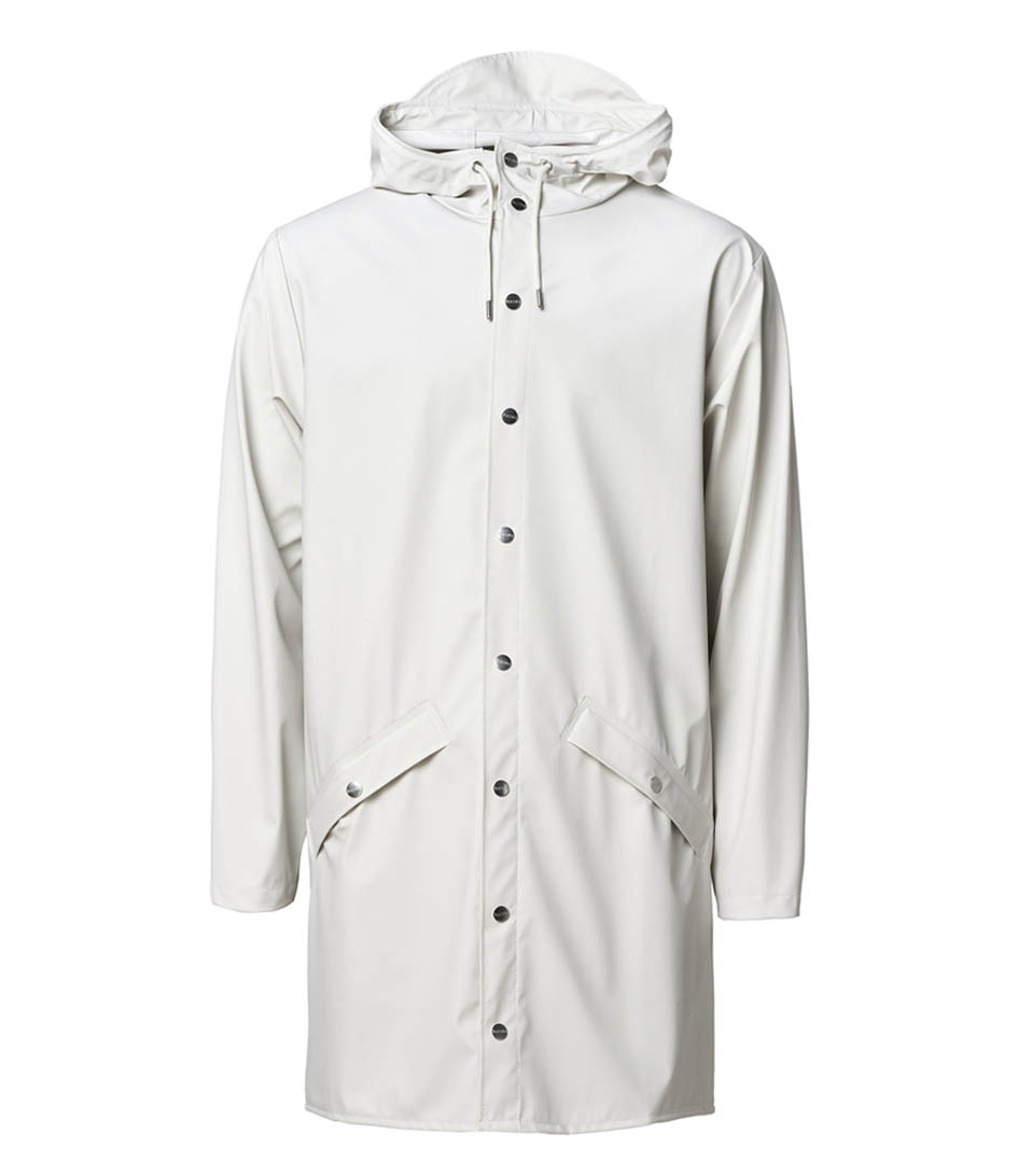 rains off white jacket