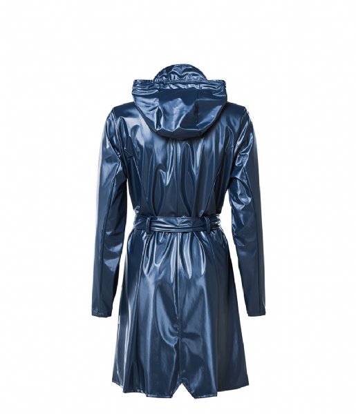 Rains Regenjas Curve Jacket Shiny Blue (07) Rains Regenjas Curve Jacket Shiny Blue (07)