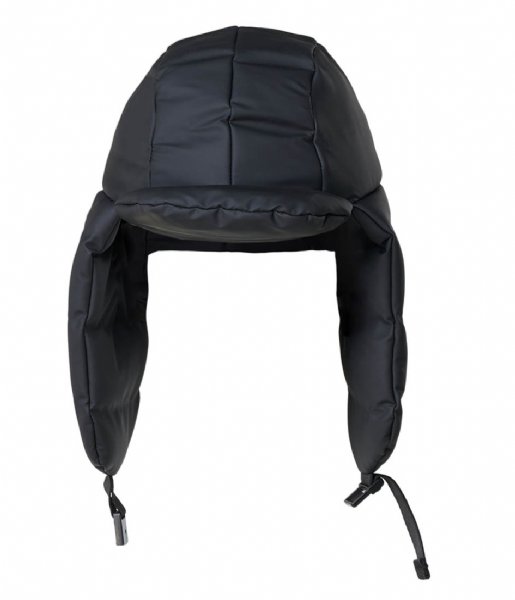 Rains Hoed - cap Puffer Hat 01 Black Rains Hoed - cap Puffer Hat 01 Black