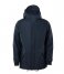 Rains  Quilted Parka blue (02)