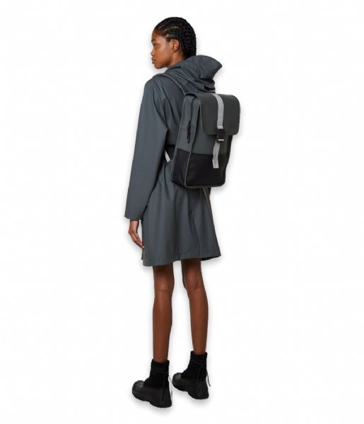 Rains  Buckle Backpack Mini 13 Inch Slate (5)