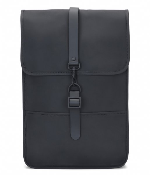 Rains Dagrugzak Backpack Mini black (01) Rains Dagrugzak Backpack Mini black (01)