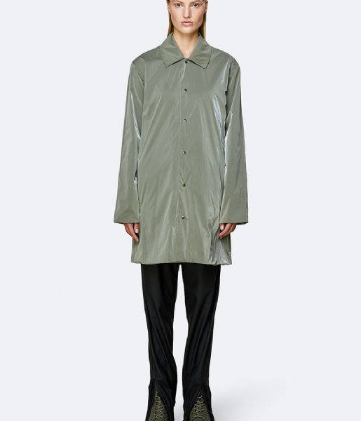 Rains  Drifter Mac Coat Olive (19)