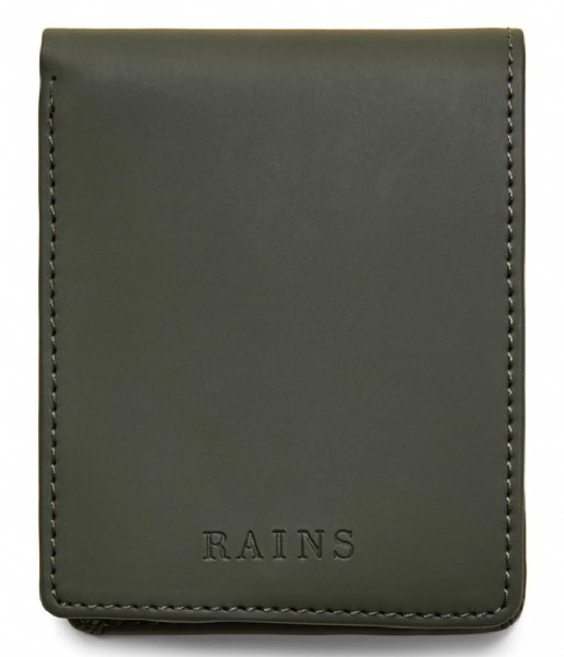 Rains  Folded Wallet Green (03)