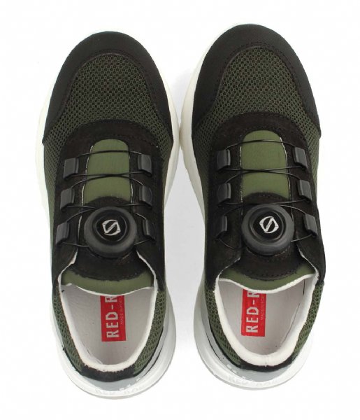 Red-Rag  Boys Low Cut Sneaker Speedlace Green Combi (599)