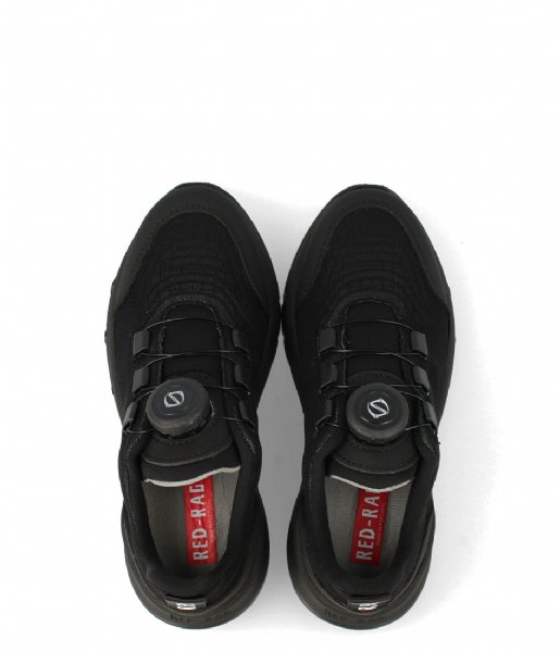 Red-Rag  Boys Low Cut Sneaker Speedlace Black Fabrics (920)