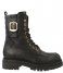 Red-Rag  Women Lace up Boot Moc Toe Black Nappa (922)